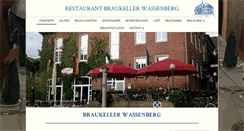 Desktop Screenshot of braukeller-wassenberg.de