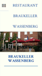Mobile Screenshot of braukeller-wassenberg.de